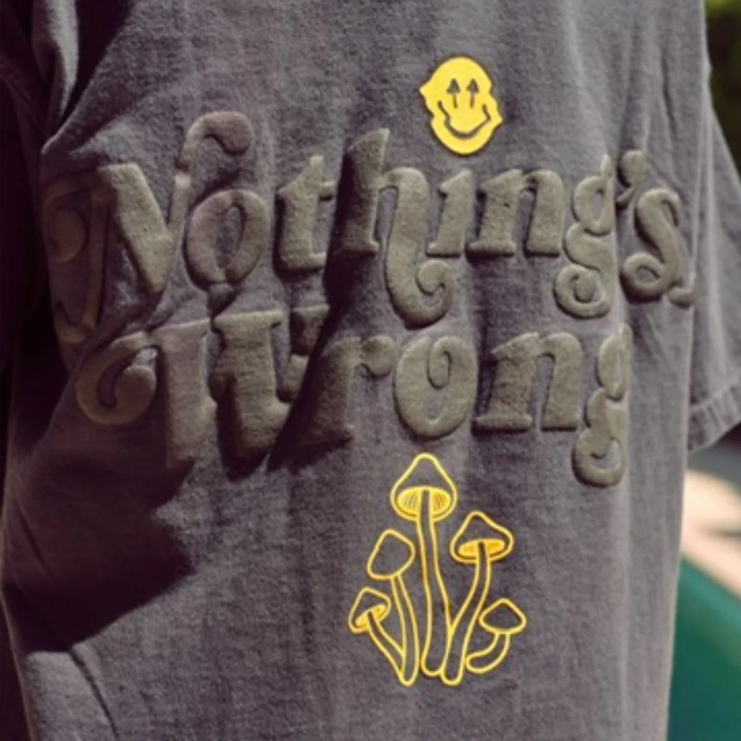 Happy Caps Nothing Is Wrong Tee