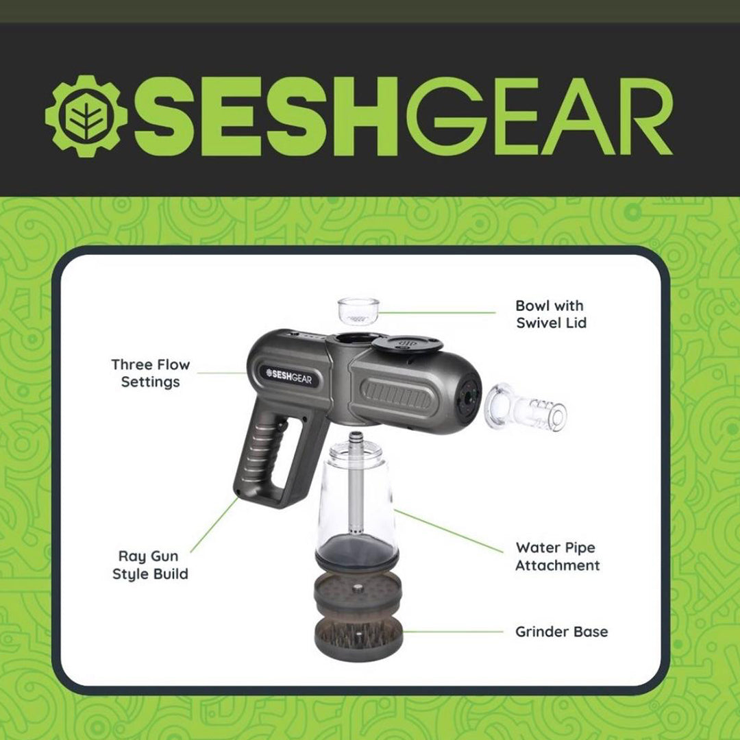 SeshGear Super Smoker Smoke Thrower Water Pipe