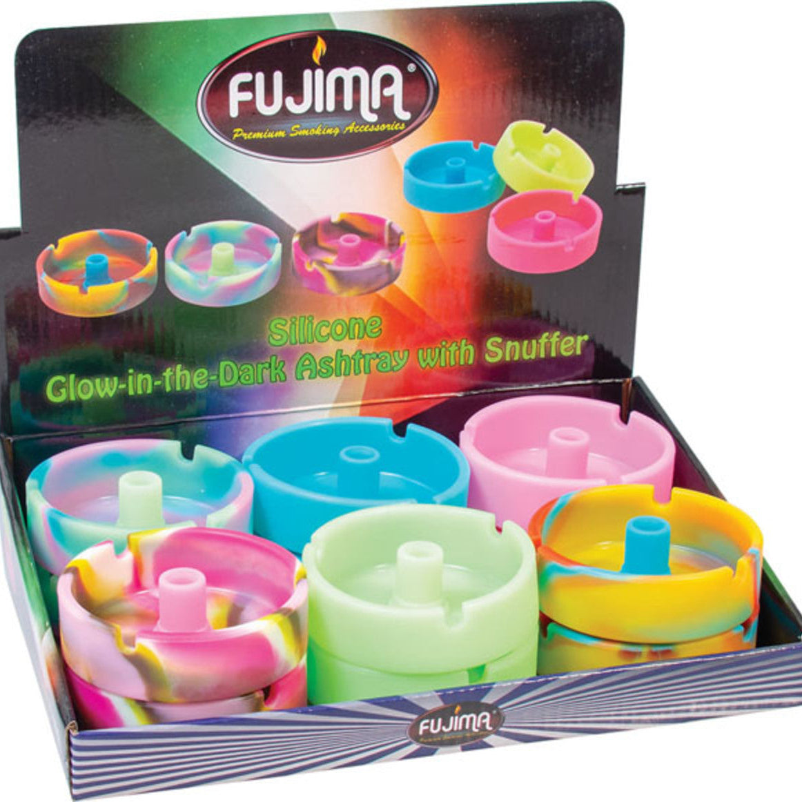 Debowler cenicero Fujima Glow Silicone Circle