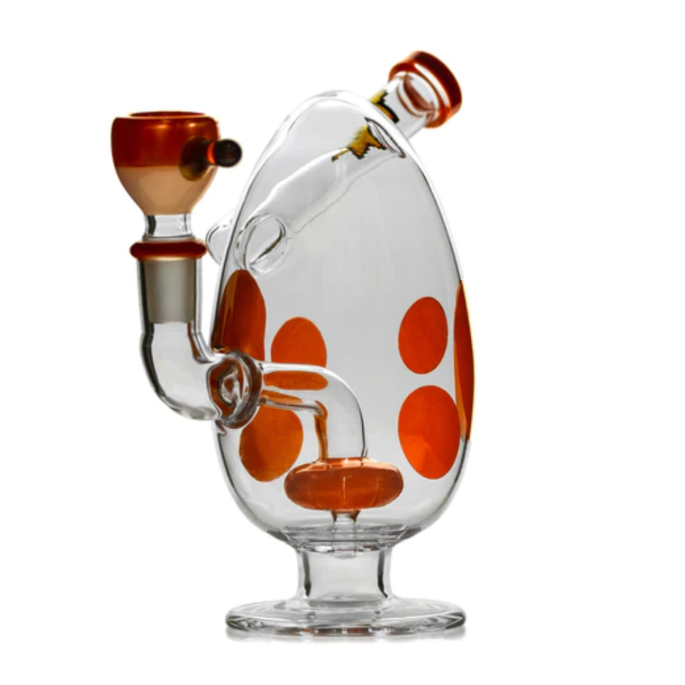 HEMPER Spotted Egg bong 7"