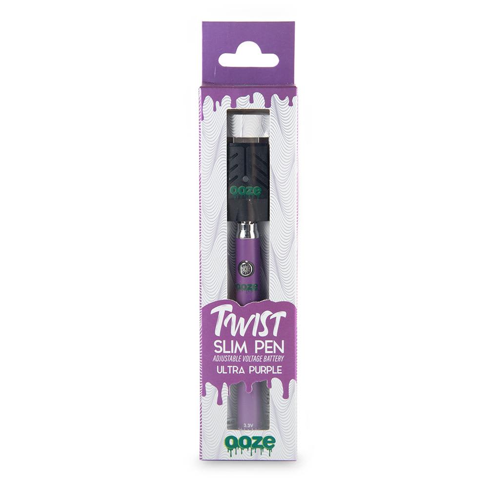 Ooze Slim Twist Pen Purple – Bali High Stuff - Main Image