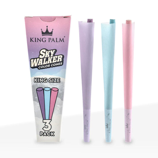 King Palm SkyWalker 3 Color Pre-Roll Cones