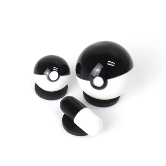 Ruby Pearl Pokemon Pokeball Slurper set