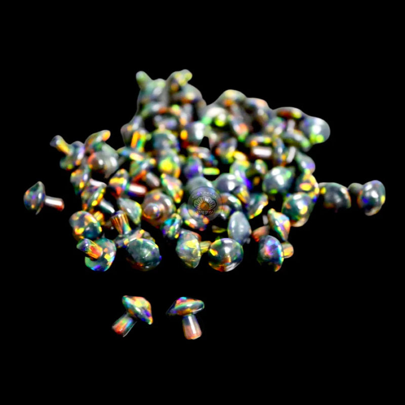 Ruby Pearl Mushroom Opal