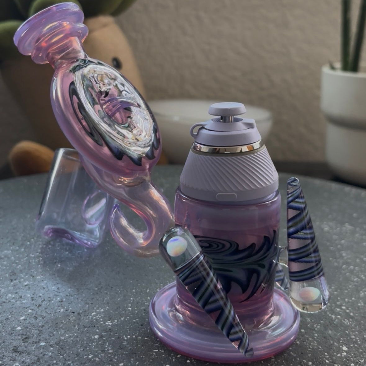 SlateGlass Dry Pipe