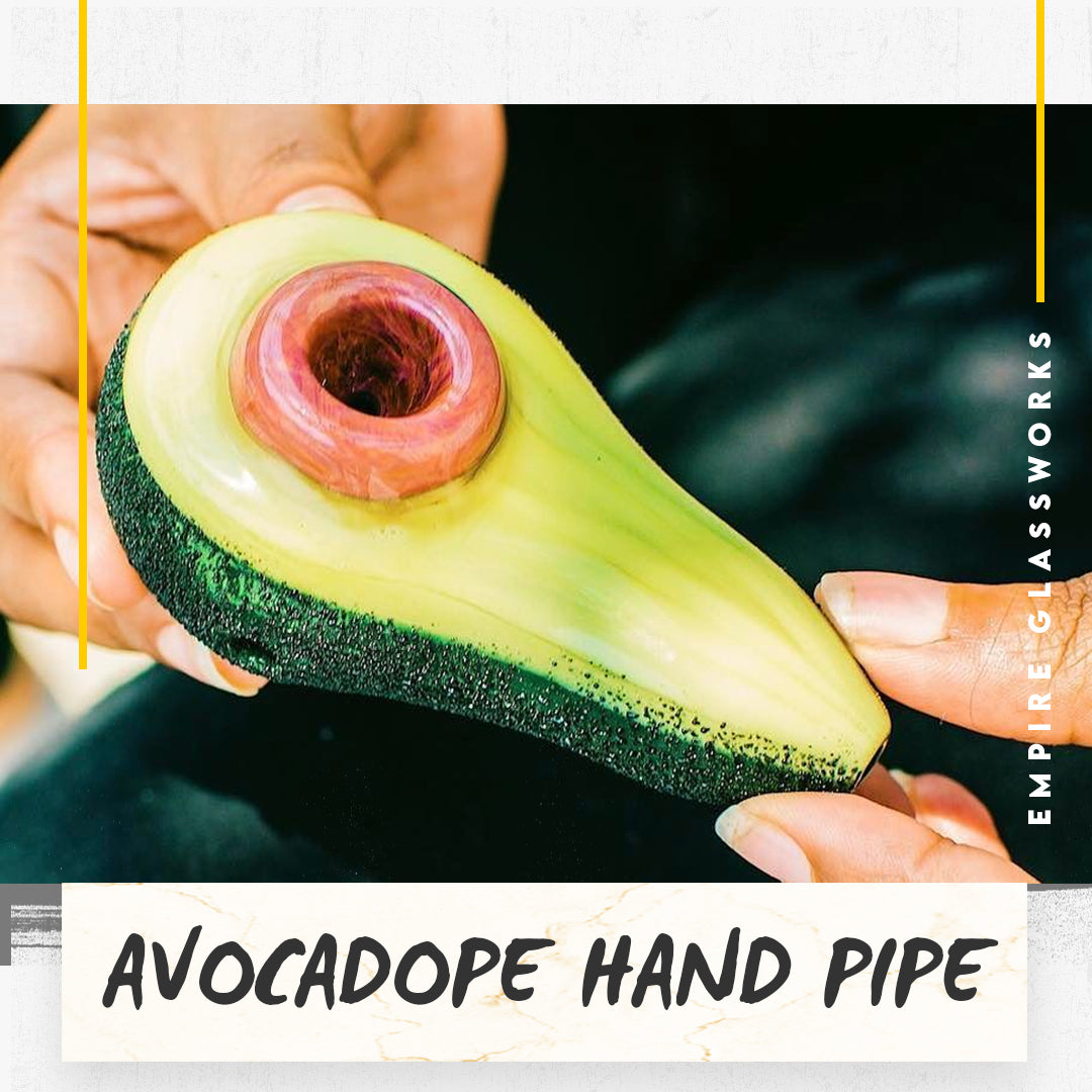 EmpireglassWorks Avocado Hand pipe