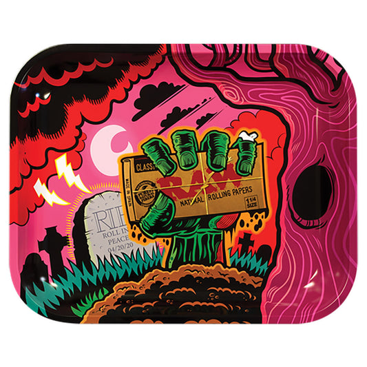 RAW Zombie Large Rolling Tray