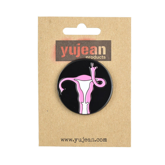 Scary Uterus Pin