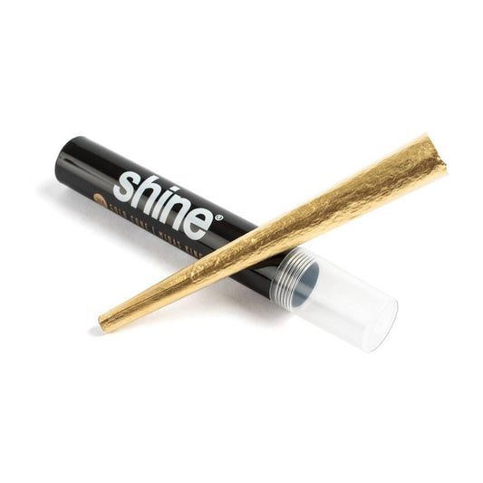 Shine 24K Gold Pre-Rolled Cone- Kingsize